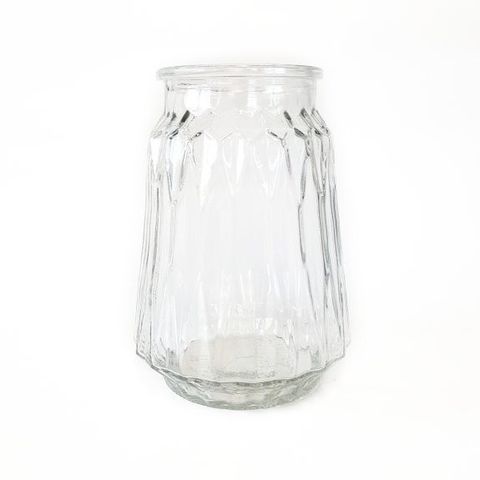 Zdjęcie przedstawiające: Świecznik szklany diament