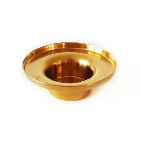 Zdjęcie przedstawiające: Mosiężny świecznik na tealighta