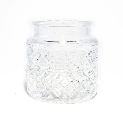 Zdjęcie przedstawiające: Słoiczek kryształ okrągły