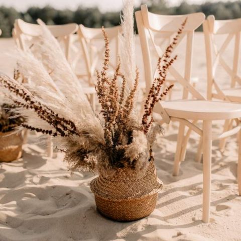 Zdjęcie przedstawiające: Kosz z trawy morskiej